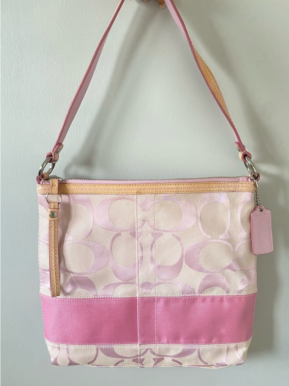 Y2K Pink Coach Bag